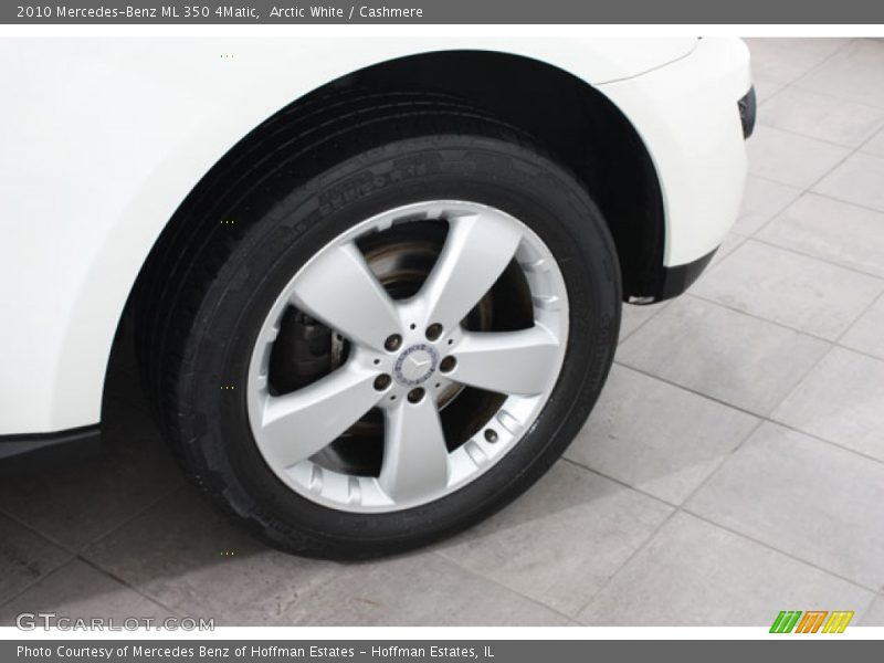 Arctic White / Cashmere 2010 Mercedes-Benz ML 350 4Matic