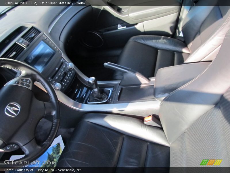 Satin Silver Metallic / Ebony 2005 Acura TL 3.2
