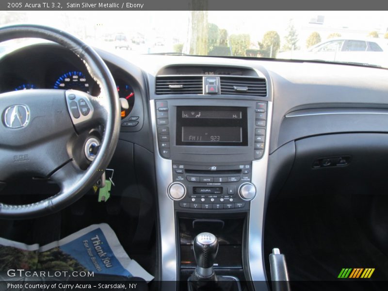 Satin Silver Metallic / Ebony 2005 Acura TL 3.2