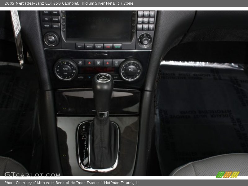 Iridium Silver Metallic / Stone 2009 Mercedes-Benz CLK 350 Cabriolet