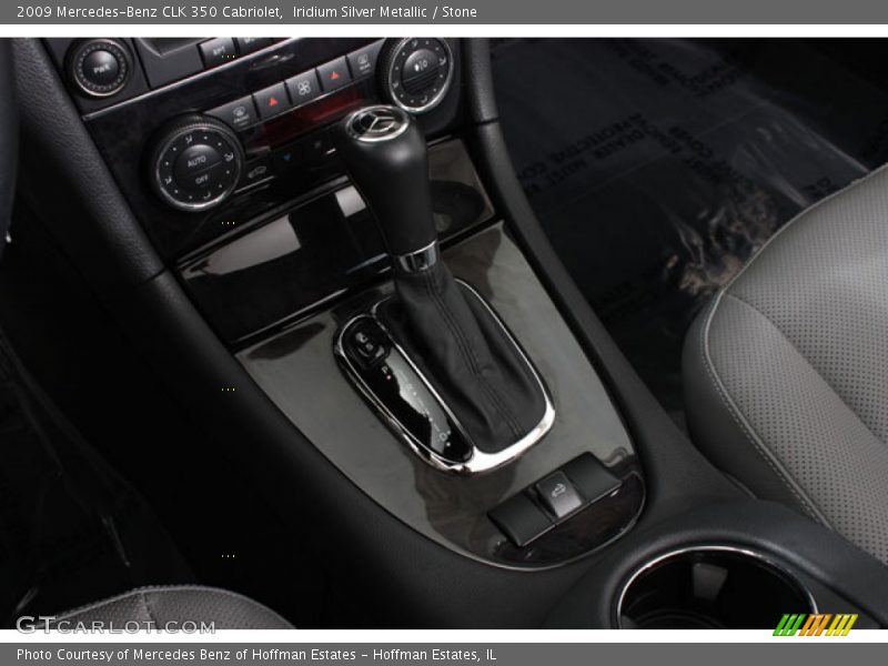 Iridium Silver Metallic / Stone 2009 Mercedes-Benz CLK 350 Cabriolet