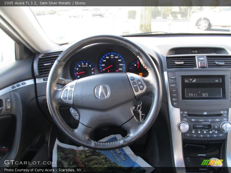 Satin Silver Metallic / Ebony 2005 Acura TL 3.2