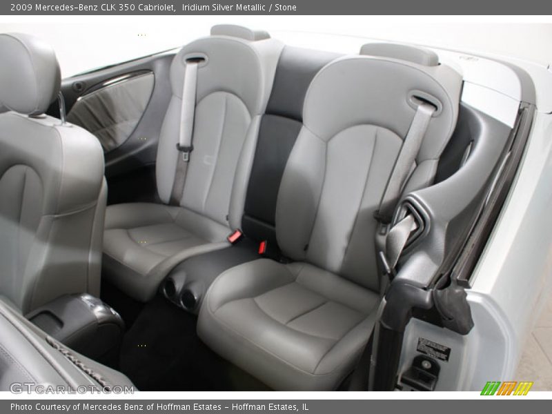 Iridium Silver Metallic / Stone 2009 Mercedes-Benz CLK 350 Cabriolet