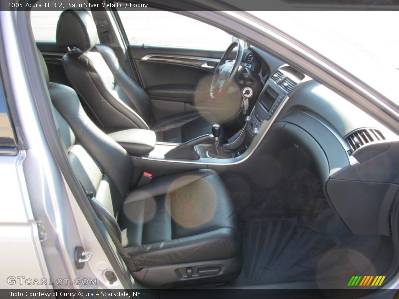 Satin Silver Metallic / Ebony 2005 Acura TL 3.2