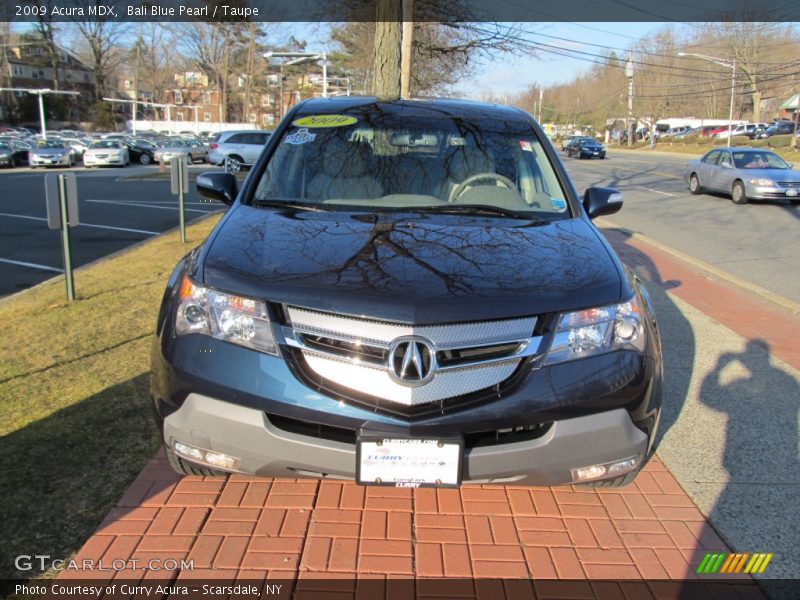 Bali Blue Pearl / Taupe 2009 Acura MDX