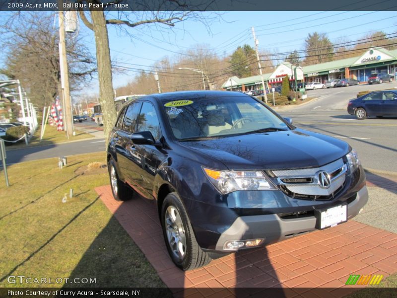 Bali Blue Pearl / Taupe 2009 Acura MDX