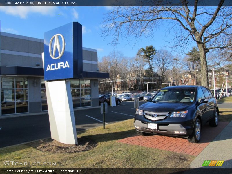 Bali Blue Pearl / Taupe 2009 Acura MDX