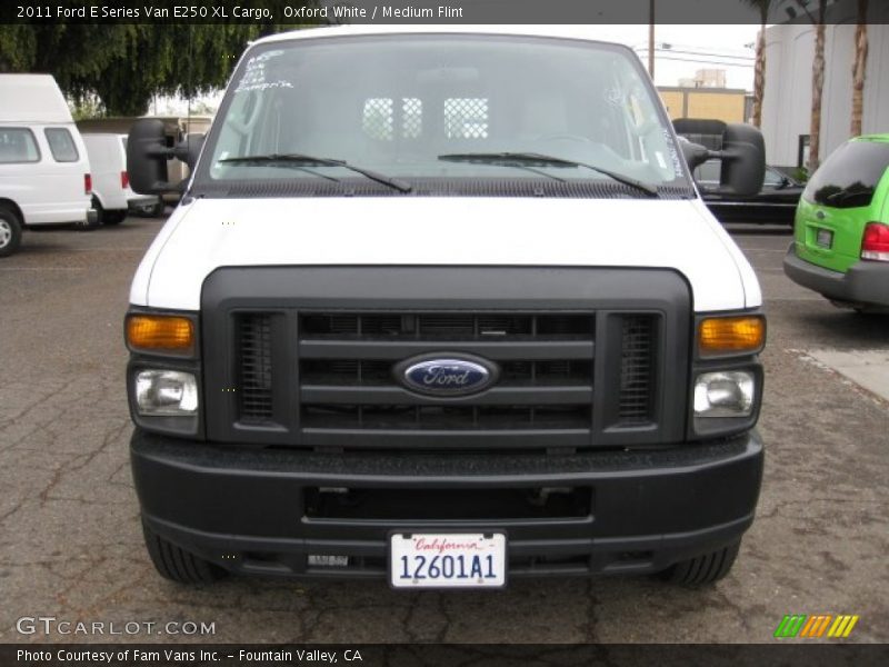 Oxford White / Medium Flint 2011 Ford E Series Van E250 XL Cargo