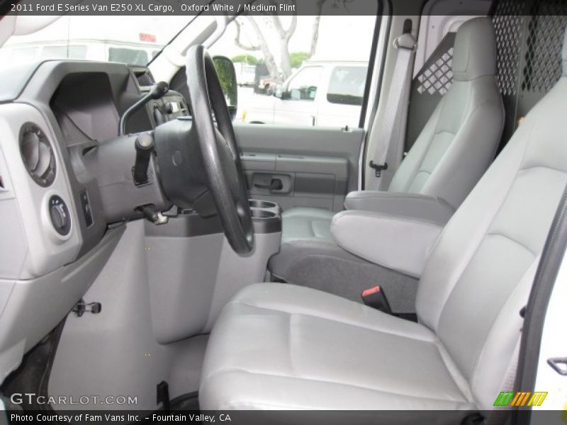  2011 E Series Van E250 XL Cargo Medium Flint Interior