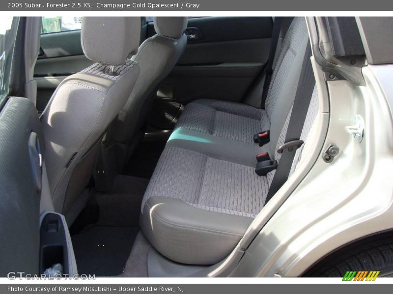 Champagne Gold Opalescent / Gray 2005 Subaru Forester 2.5 XS