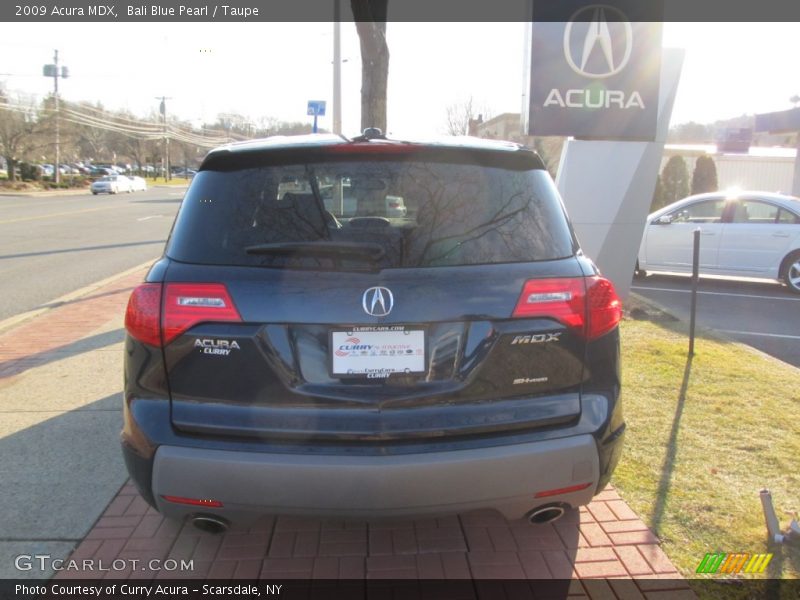 Bali Blue Pearl / Taupe 2009 Acura MDX