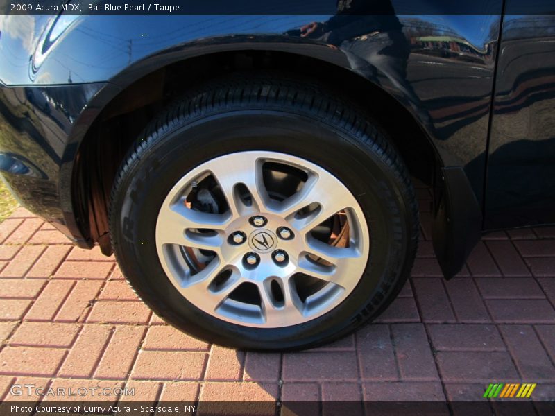 Bali Blue Pearl / Taupe 2009 Acura MDX