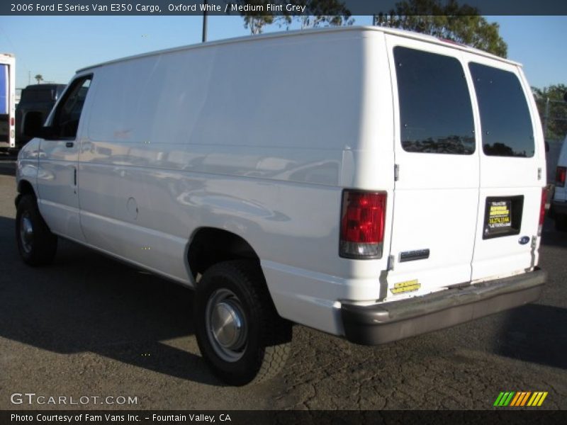 Oxford White / Medium Flint Grey 2006 Ford E Series Van E350 Cargo