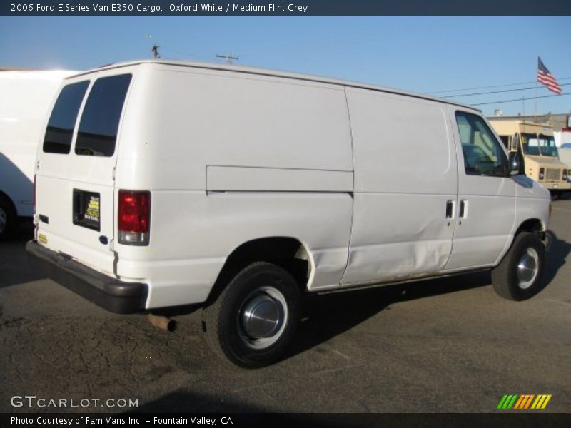 Oxford White / Medium Flint Grey 2006 Ford E Series Van E350 Cargo