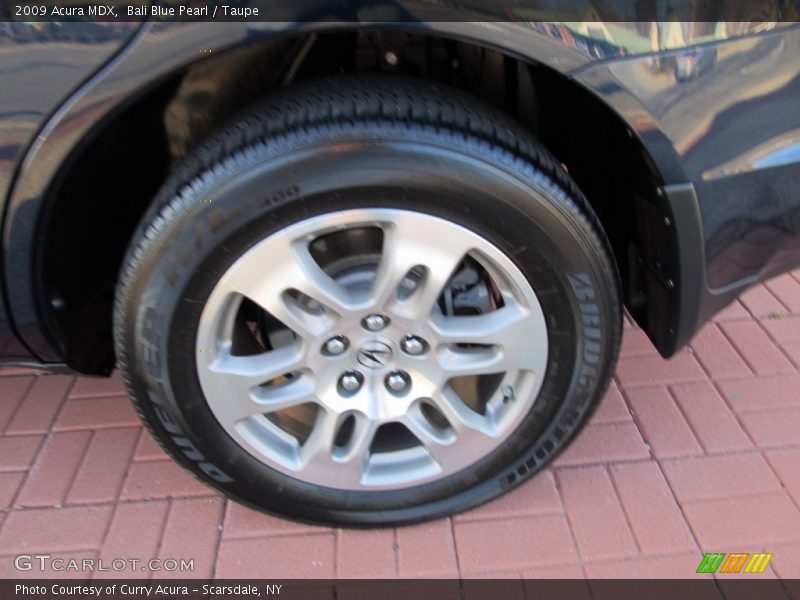 Bali Blue Pearl / Taupe 2009 Acura MDX