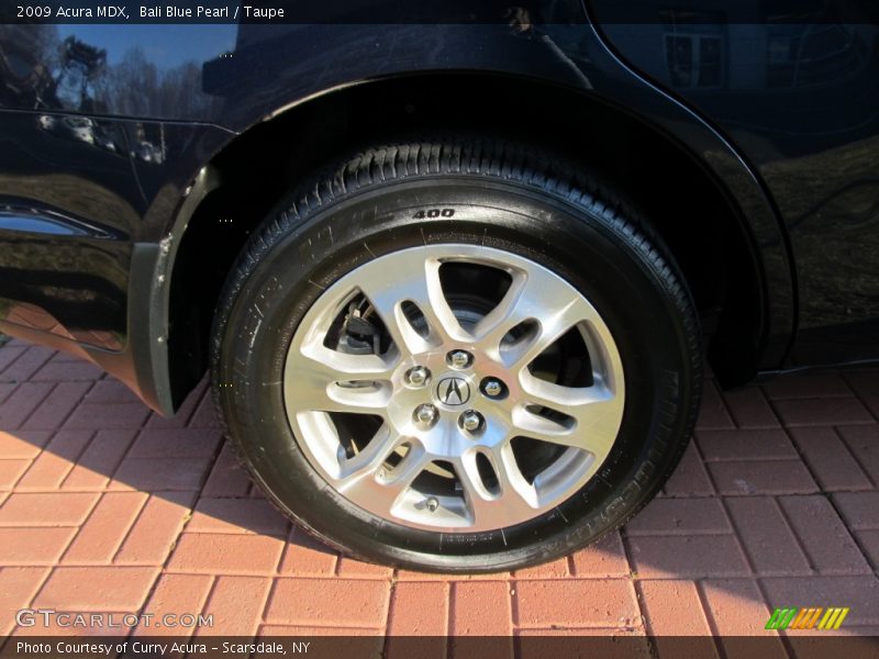 Bali Blue Pearl / Taupe 2009 Acura MDX