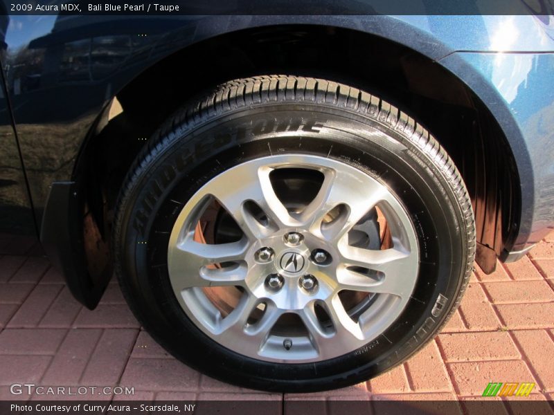 Bali Blue Pearl / Taupe 2009 Acura MDX