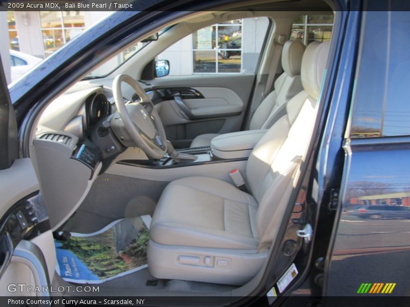 Bali Blue Pearl / Taupe 2009 Acura MDX