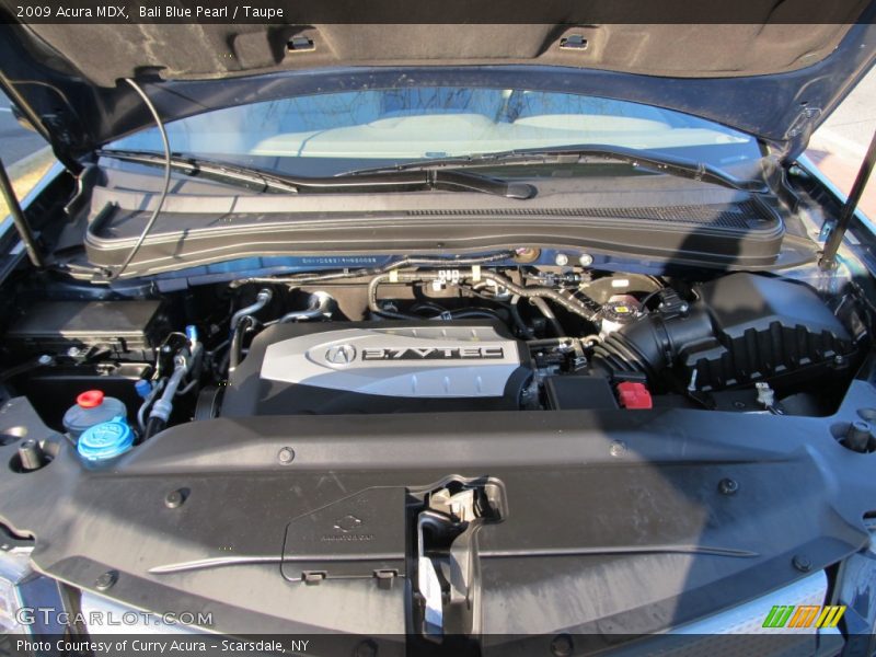 Bali Blue Pearl / Taupe 2009 Acura MDX