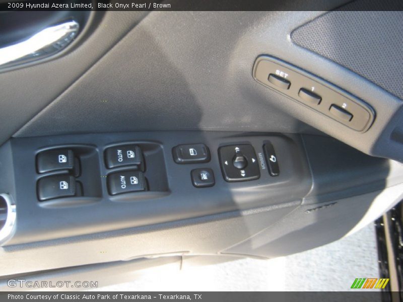Black Onyx Pearl / Brown 2009 Hyundai Azera Limited