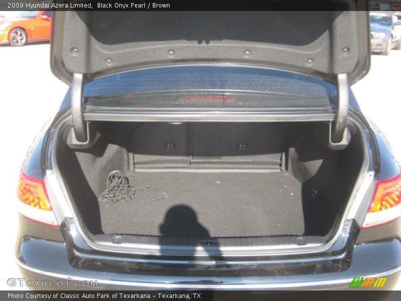 Black Onyx Pearl / Brown 2009 Hyundai Azera Limited
