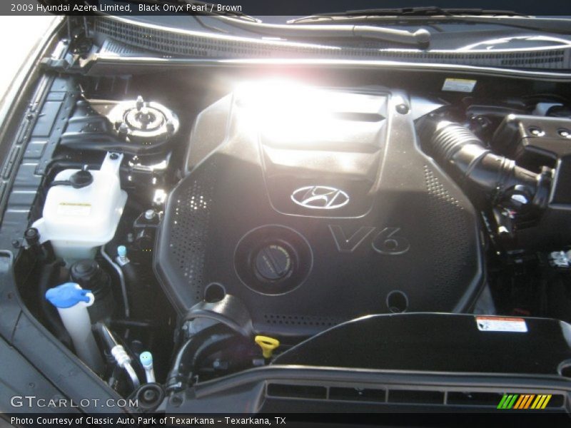 Black Onyx Pearl / Brown 2009 Hyundai Azera Limited