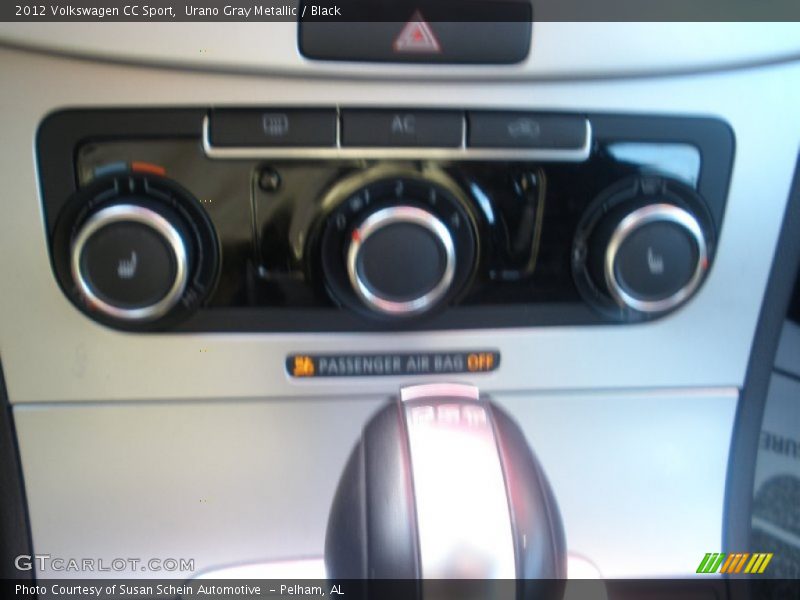 Urano Gray Metallic / Black 2012 Volkswagen CC Sport