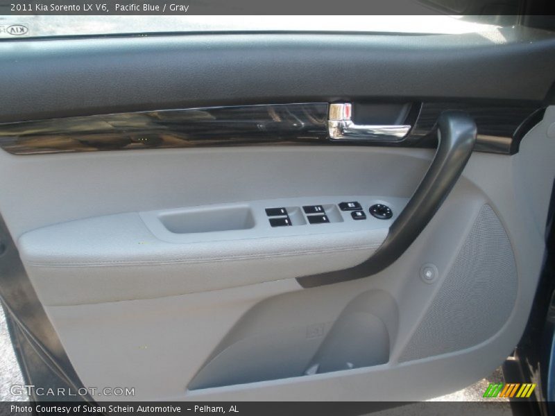 Pacific Blue / Gray 2011 Kia Sorento LX V6