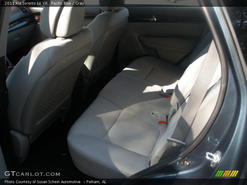 Pacific Blue / Gray 2011 Kia Sorento LX V6