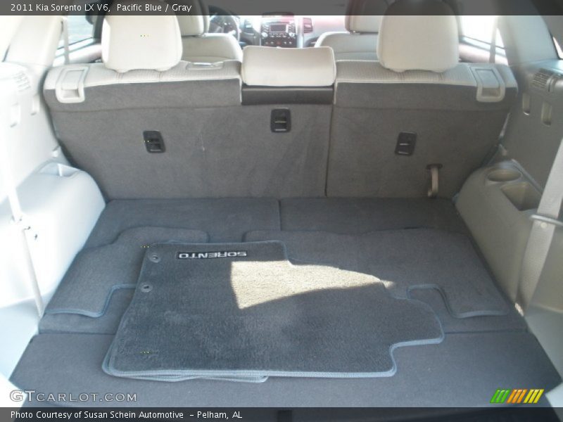 Pacific Blue / Gray 2011 Kia Sorento LX V6