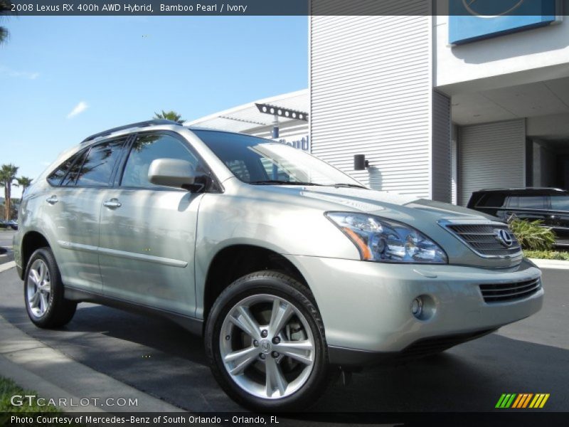 Bamboo Pearl / Ivory 2008 Lexus RX 400h AWD Hybrid