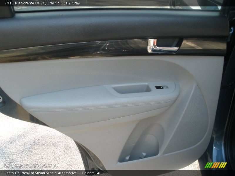 Pacific Blue / Gray 2011 Kia Sorento LX V6
