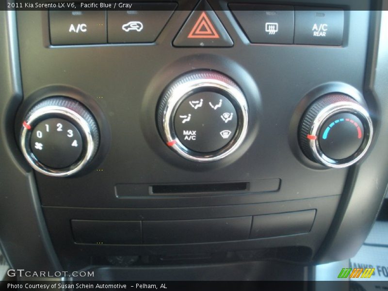 Pacific Blue / Gray 2011 Kia Sorento LX V6