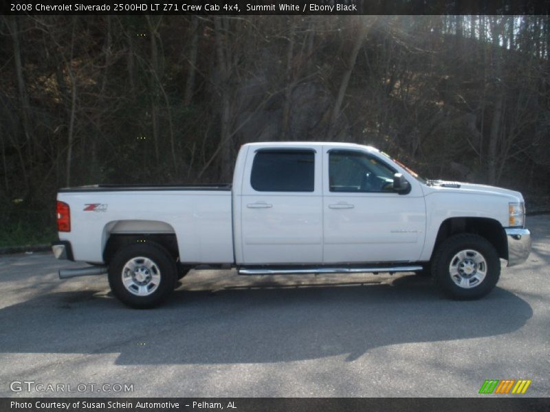 Summit White / Ebony Black 2008 Chevrolet Silverado 2500HD LT Z71 Crew Cab 4x4