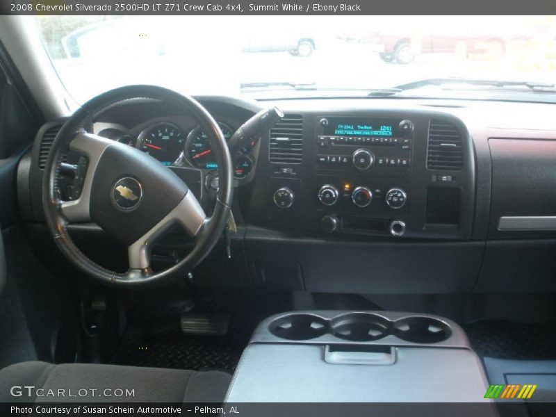 Summit White / Ebony Black 2008 Chevrolet Silverado 2500HD LT Z71 Crew Cab 4x4