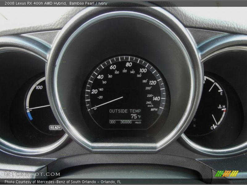 Bamboo Pearl / Ivory 2008 Lexus RX 400h AWD Hybrid