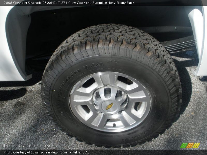 Summit White / Ebony Black 2008 Chevrolet Silverado 2500HD LT Z71 Crew Cab 4x4