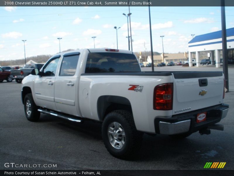 Summit White / Ebony Black 2008 Chevrolet Silverado 2500HD LT Z71 Crew Cab 4x4