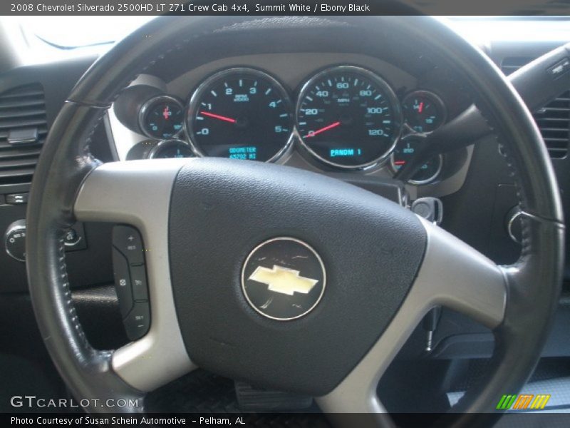 Summit White / Ebony Black 2008 Chevrolet Silverado 2500HD LT Z71 Crew Cab 4x4