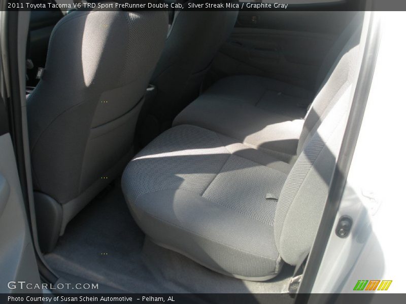 Silver Streak Mica / Graphite Gray 2011 Toyota Tacoma V6 TRD Sport PreRunner Double Cab