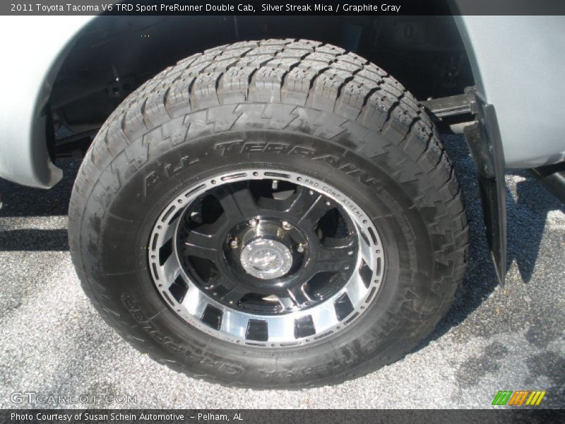 Silver Streak Mica / Graphite Gray 2011 Toyota Tacoma V6 TRD Sport PreRunner Double Cab