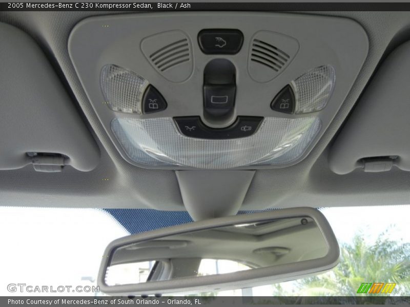 Black / Ash 2005 Mercedes-Benz C 230 Kompressor Sedan