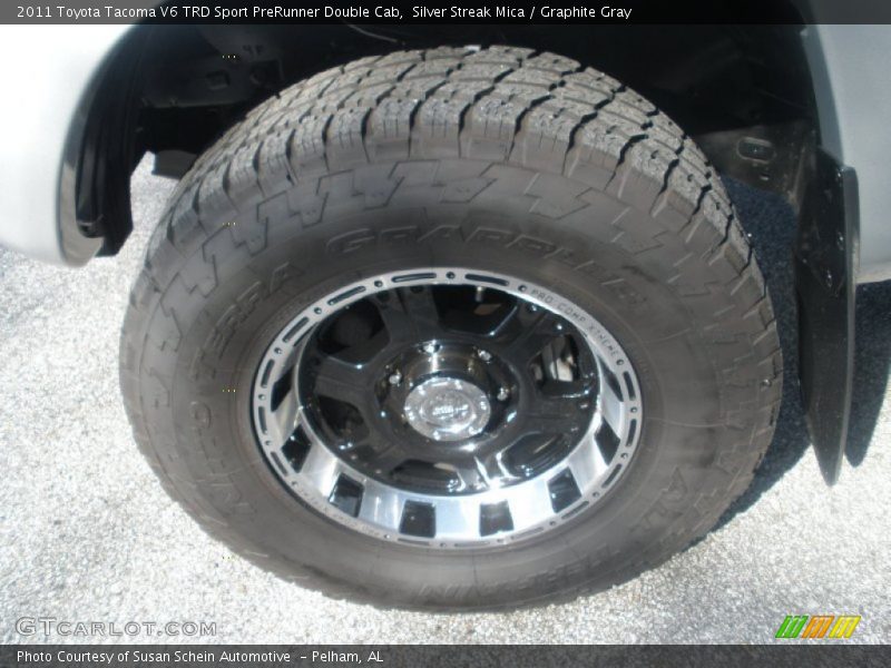 Silver Streak Mica / Graphite Gray 2011 Toyota Tacoma V6 TRD Sport PreRunner Double Cab