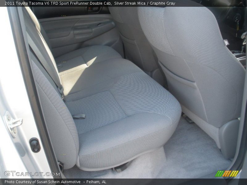 Silver Streak Mica / Graphite Gray 2011 Toyota Tacoma V6 TRD Sport PreRunner Double Cab