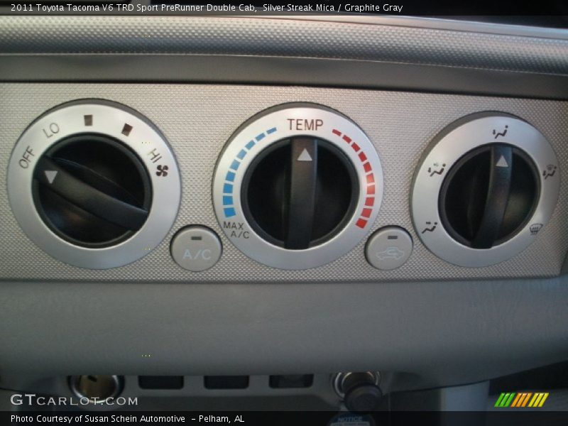 Silver Streak Mica / Graphite Gray 2011 Toyota Tacoma V6 TRD Sport PreRunner Double Cab