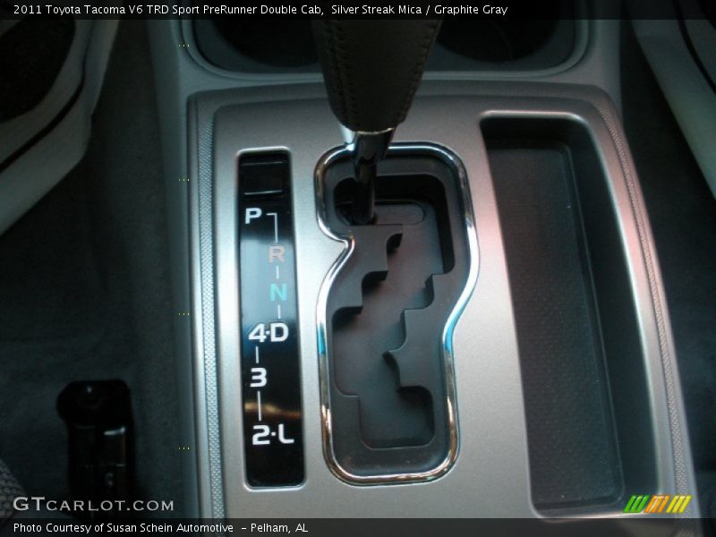 Silver Streak Mica / Graphite Gray 2011 Toyota Tacoma V6 TRD Sport PreRunner Double Cab