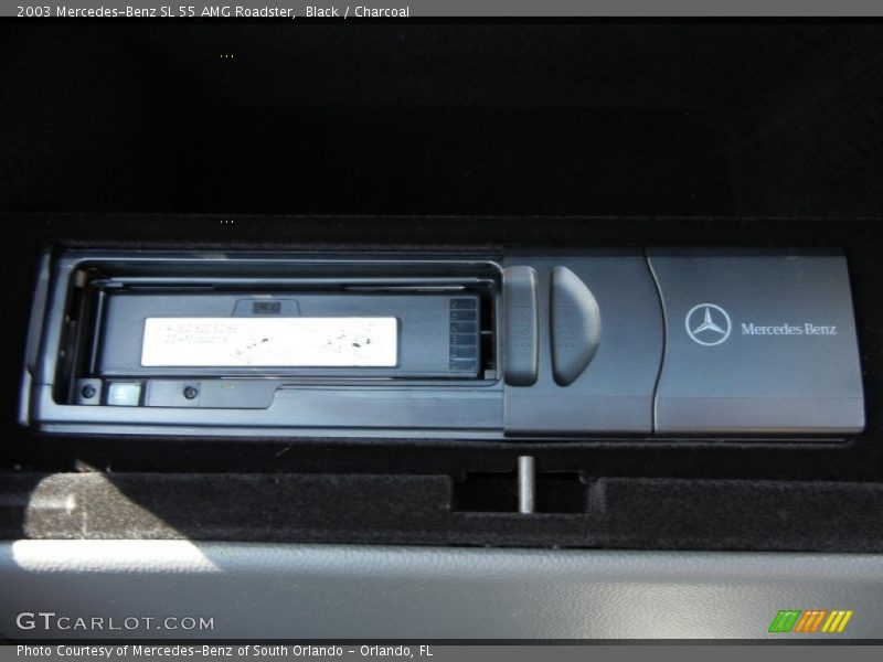 Black / Charcoal 2003 Mercedes-Benz SL 55 AMG Roadster