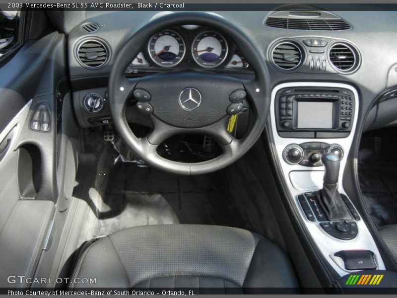 Dashboard of 2003 SL 55 AMG Roadster