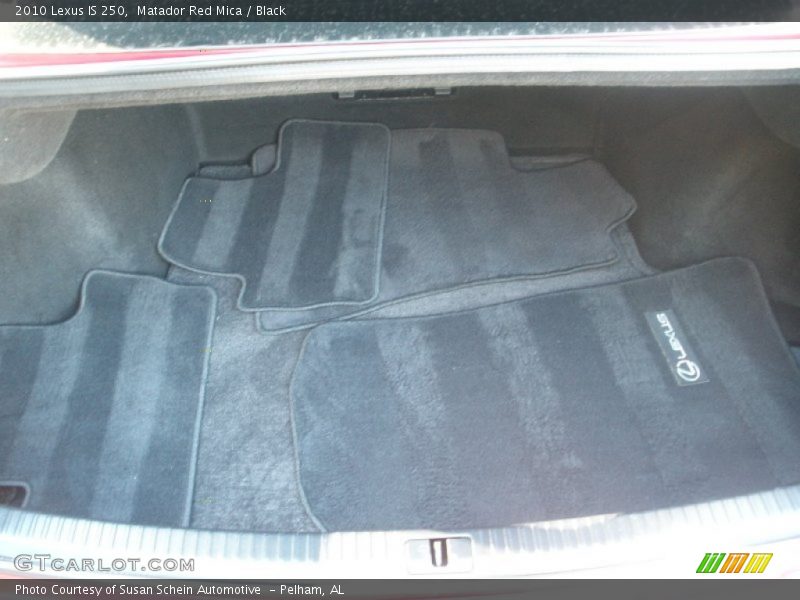 Matador Red Mica / Black 2010 Lexus IS 250