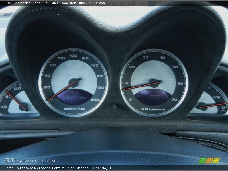  2003 SL 55 AMG Roadster 55 AMG Roadster Gauges